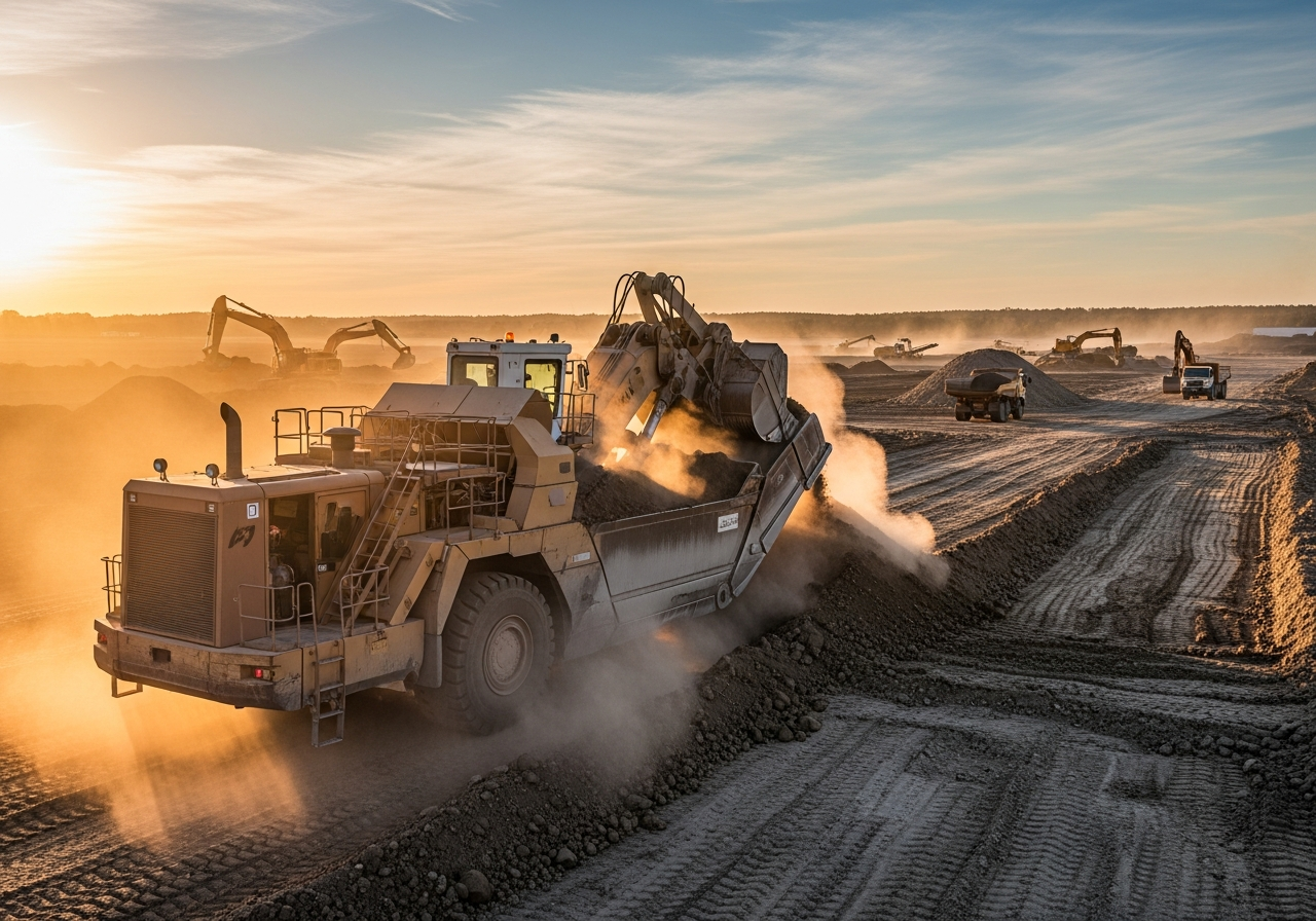 Scraping Rig KeepMining - One Stop Solution for Mining & Quarry Equipment